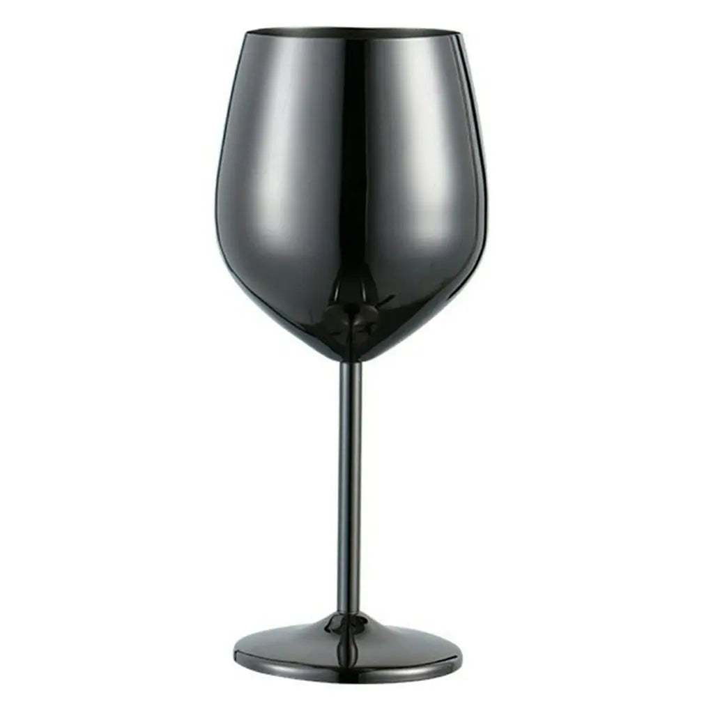 Vinglass i Rustfritt Stål med Speilblank Finish for Daglig Bruk