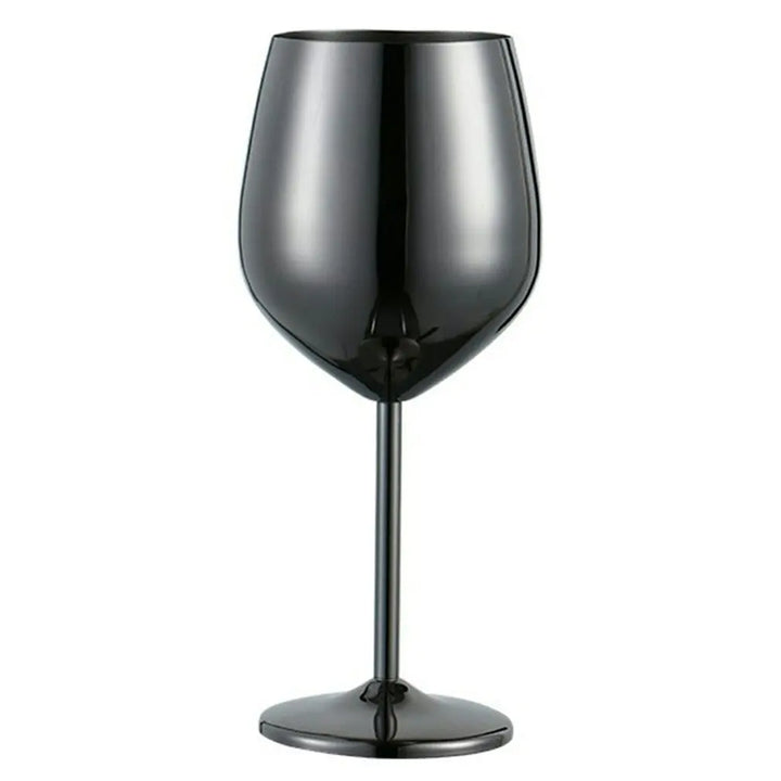 Vinglass i Rustfritt Stål med Speilblank Finish for Daglig Bruk