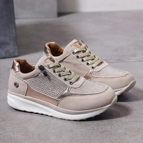 Orthopedic Breathable Sneakers with Zipper