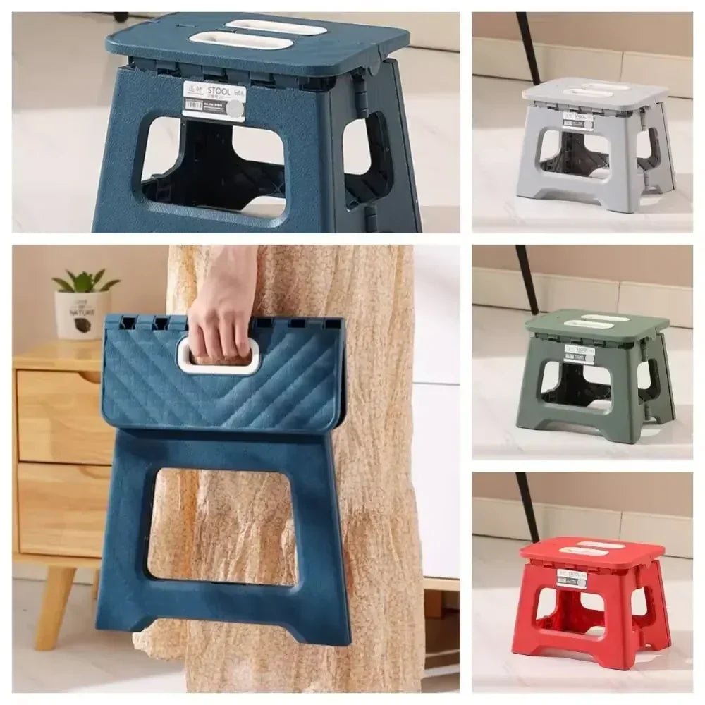 Sammenleggbar krakk i plast, sklisikker
