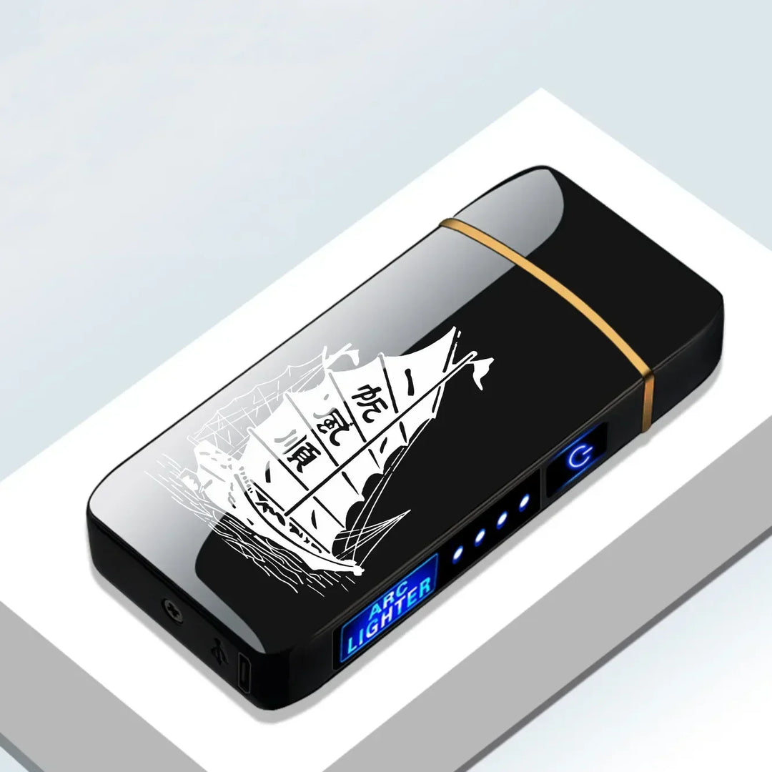 Elektroniske Vindtette Lightere – Oppladbar USB Plasmalighter