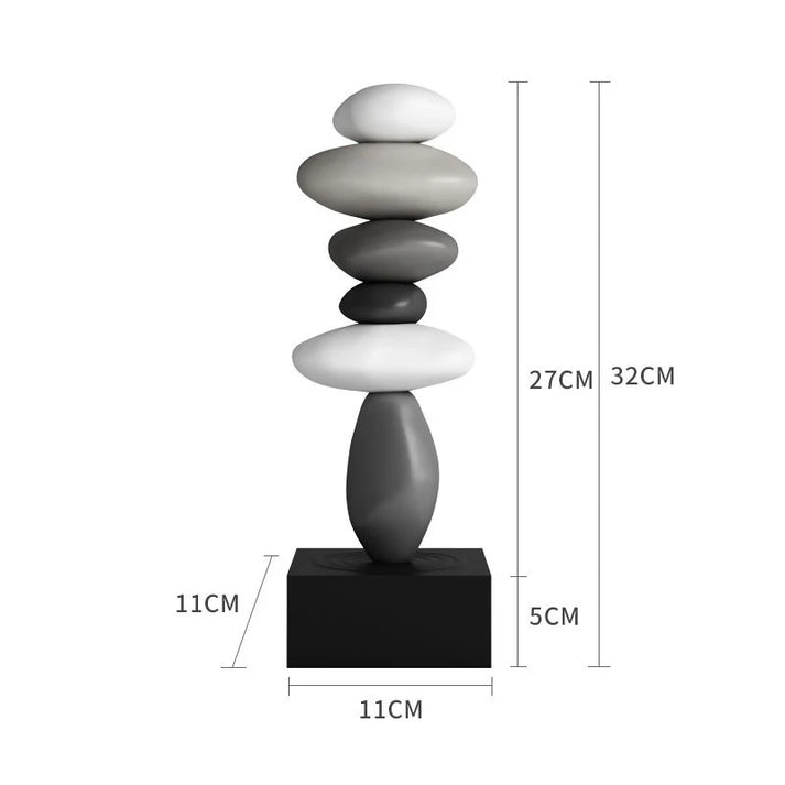 StoneBalance - Moderne stabil steinskulptur