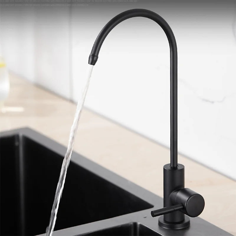 AquaFlow roterbar vannrenserkran i rustfritt stål 304