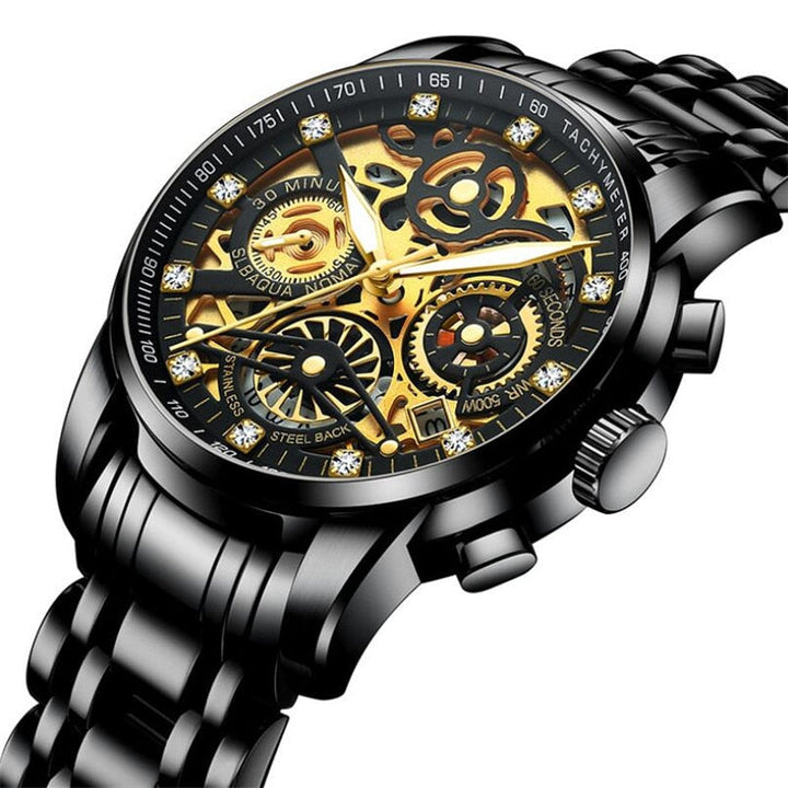 Herreklokke Skeleton – Eclipse