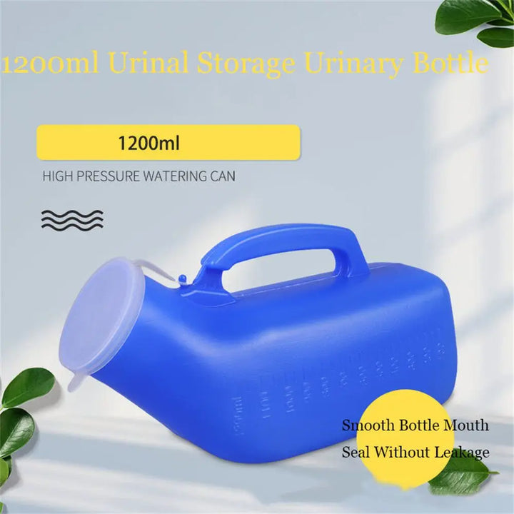 Bærbar urinflaske 1200 ml for reise og camping