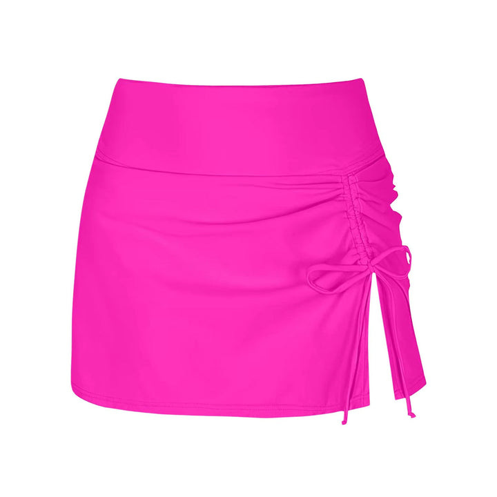 Kvinners svømme-shorts med sideslits