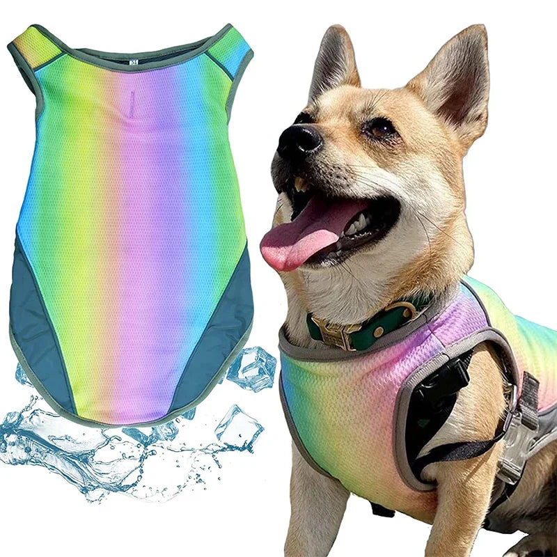 PawLux Ultra-Cool hundevest | Pustende og UV-beskyttende hundejakke for varmt vær