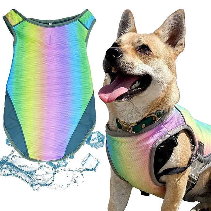 PawLux Ultra-Cool hundevest | Pustende og UV-beskyttende hundejakke for varmt vær