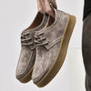 Herre semskede sneakers Stilige og allsidige