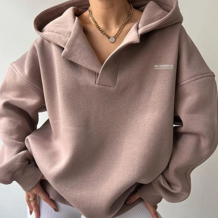 Modern winter hoodie for women