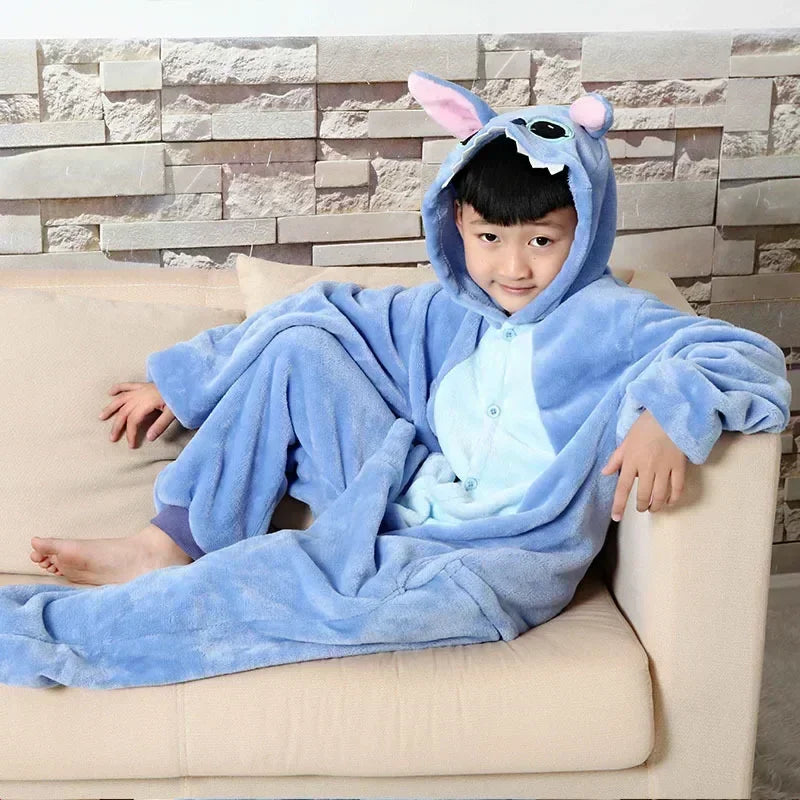 Onesie for barn – vintermagi BlueZee