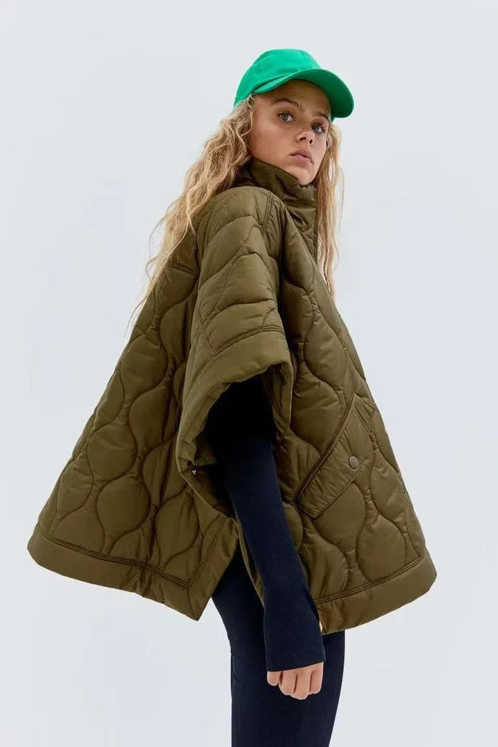 Versatile short-sleeved women's coat