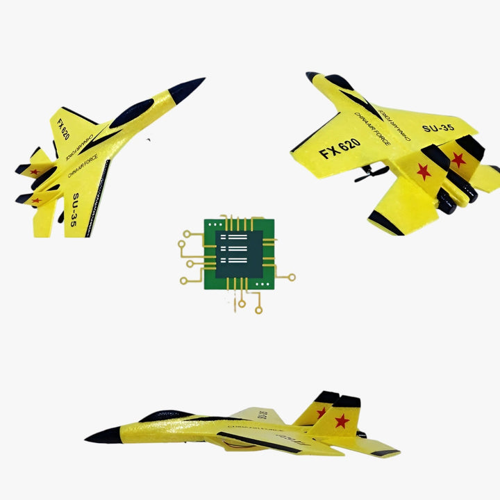 LED-glidefly FalconAir – fjernstyrt fly med sveveeffekt og fjernkontroll
