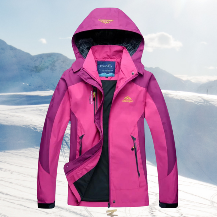 Wind- and waterproof outdoor jacket for women