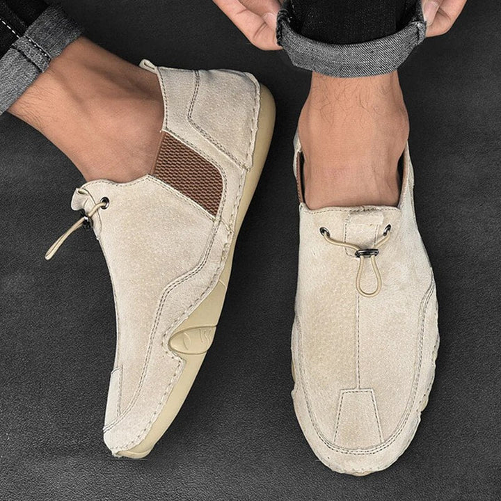 Orthopedic low-cut shoes for men