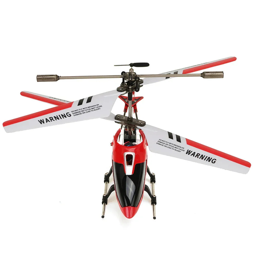 Mini RC-helikopter med gyroskop og metallramme