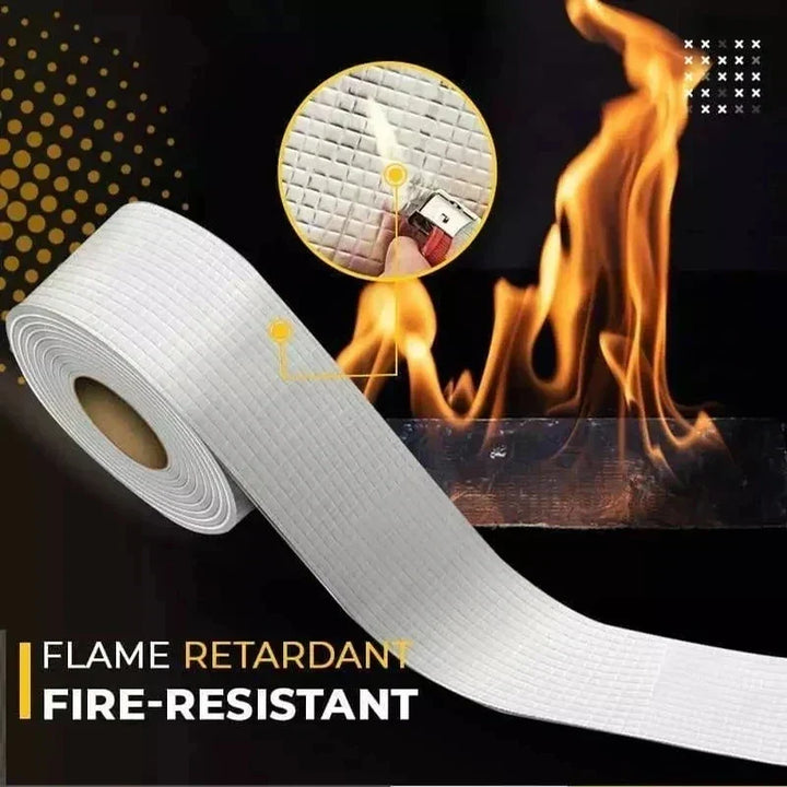 Vanntett butyltape med aluminiumsfolie