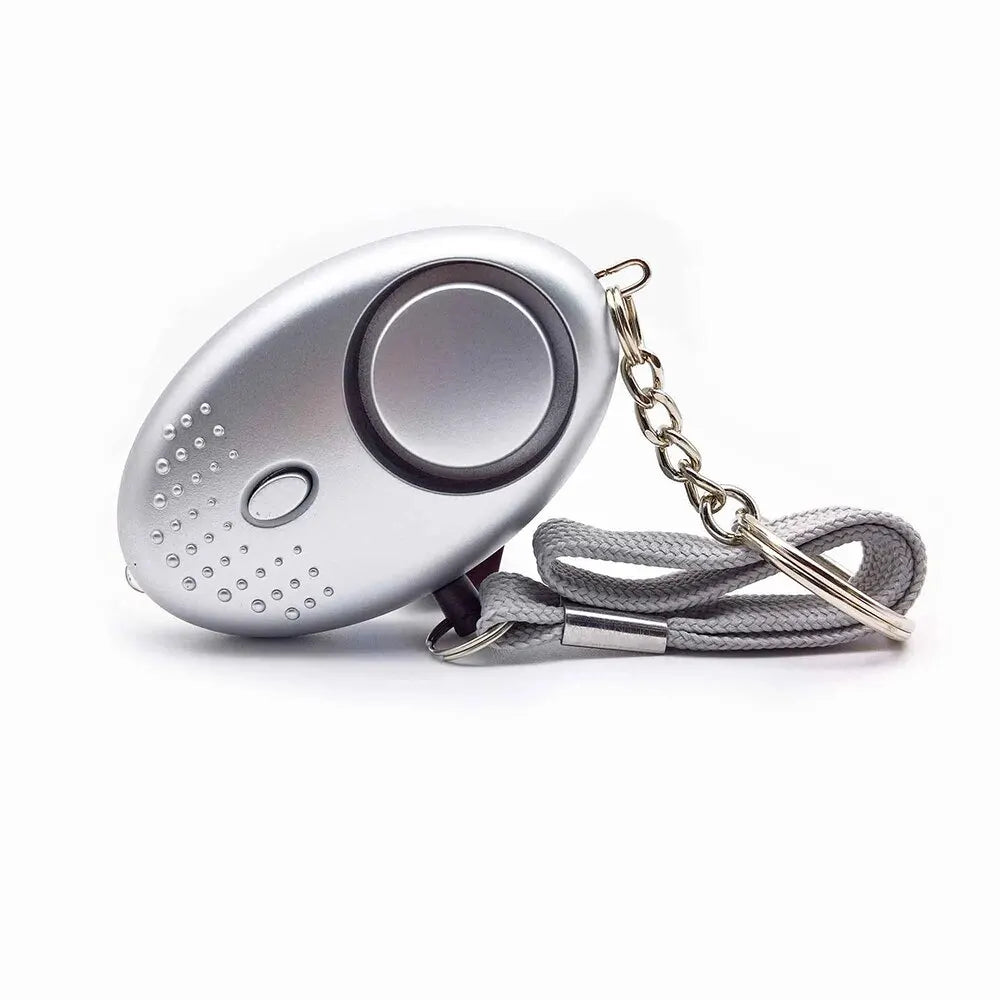 Personlig sikkerhetsalarm med LED-lys (130 dB) – SafeSound