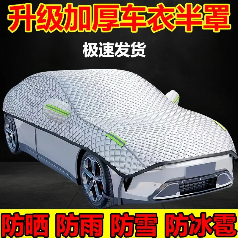 AutoProtect Biltrekk | Vanntett & UV-bestandig | Årlig Beskyttelse mot Sol, Snø & Hagl