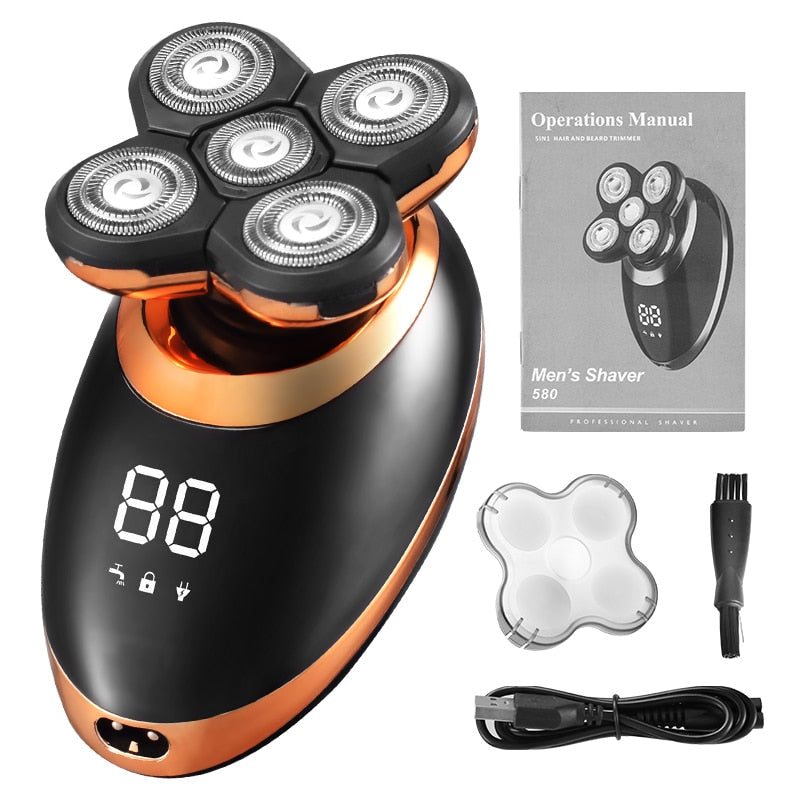 Wireless and Waterproof Trimmer for Versatile Grooming