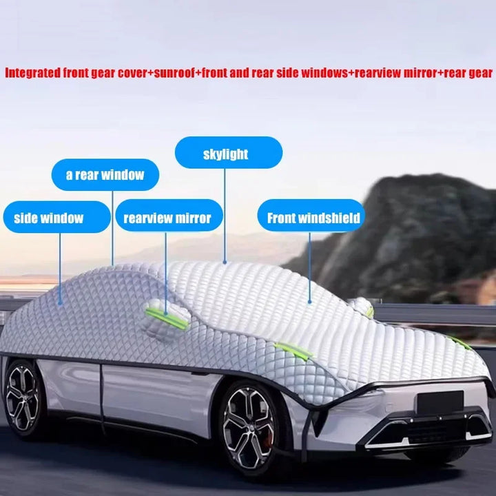 AutoProtect Biltrekk | Vanntett & UV-bestandig | Årlig Beskyttelse mot Sol, Snø & Hagl