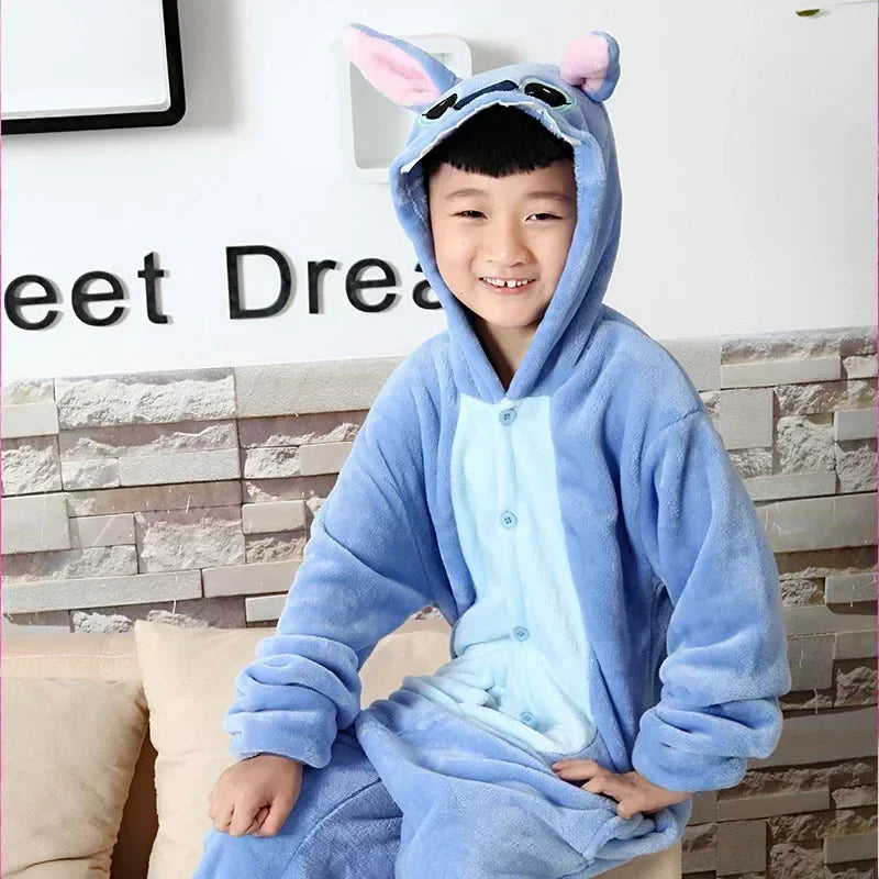 Onesie for barn – vintermagi BlueZee