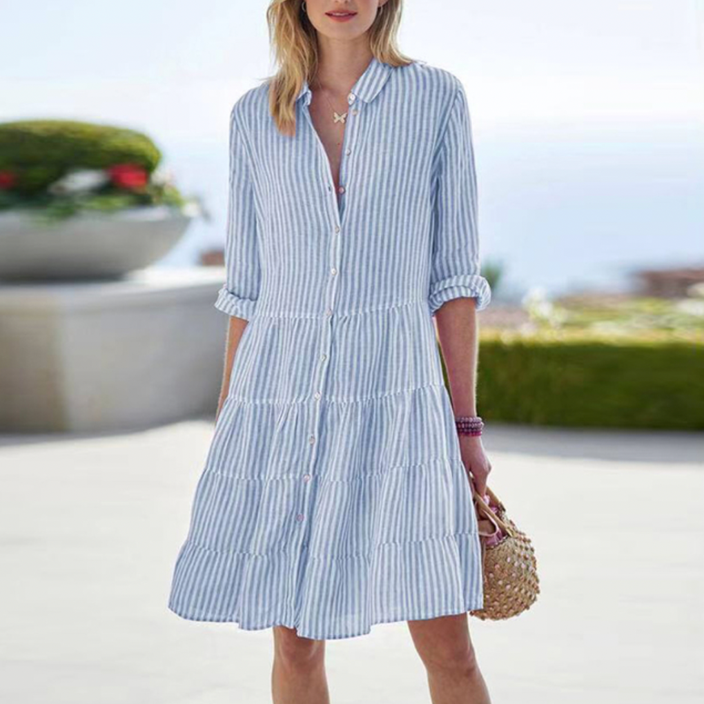 Casual elegance with an airy, layered silhouette