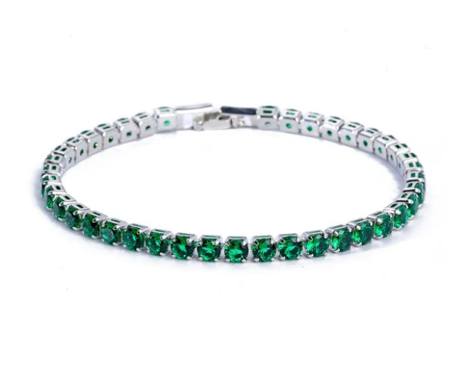 Tennisarmbånd med Zirkonia - Aurora