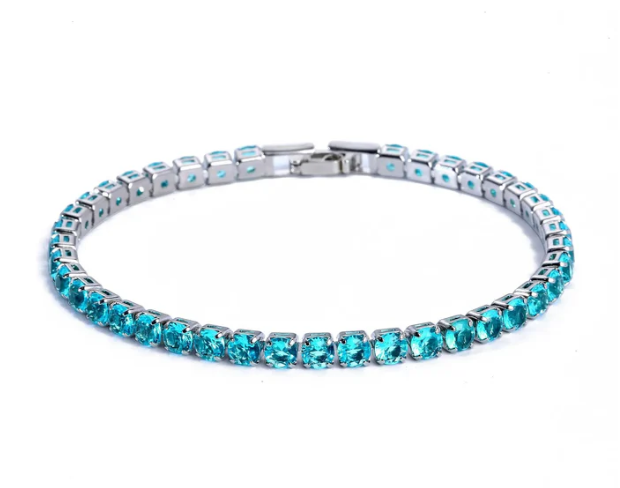 Tennisarmbånd med Zirkonia - Aurora