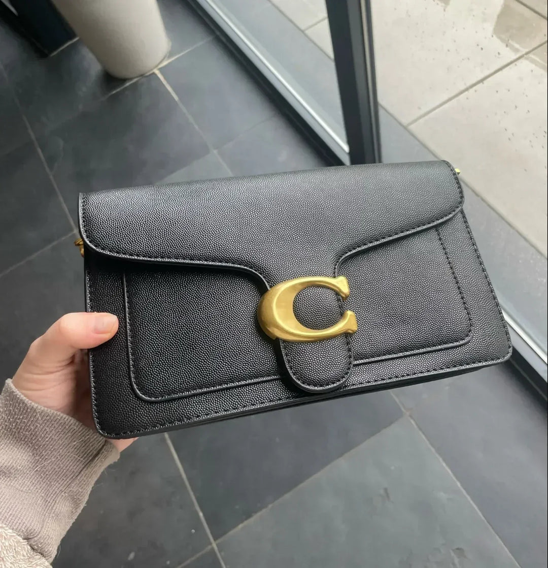 Coach Teller | Elegant Skulderveske for Kvinner Brun | Vanero