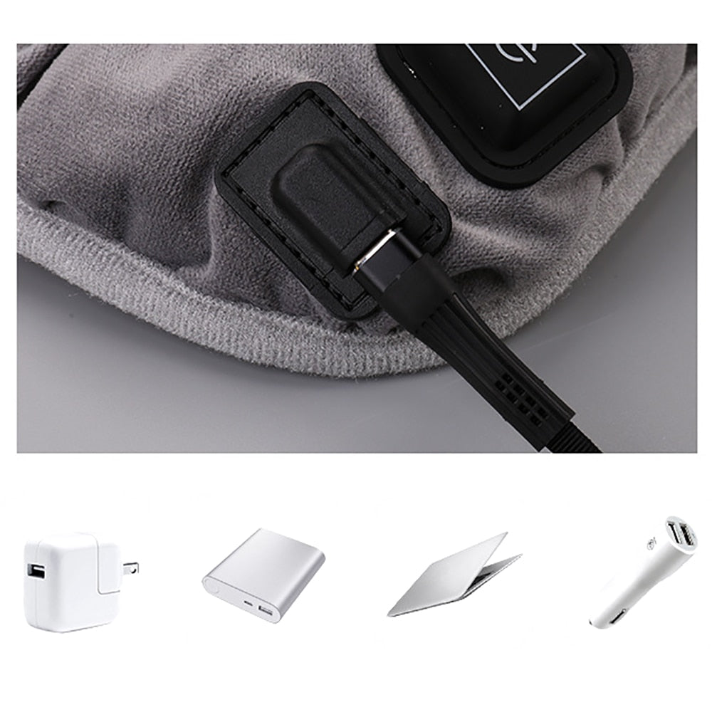 USB-C-oppvarmet sitteunderlag med tre varmeinnstillinger