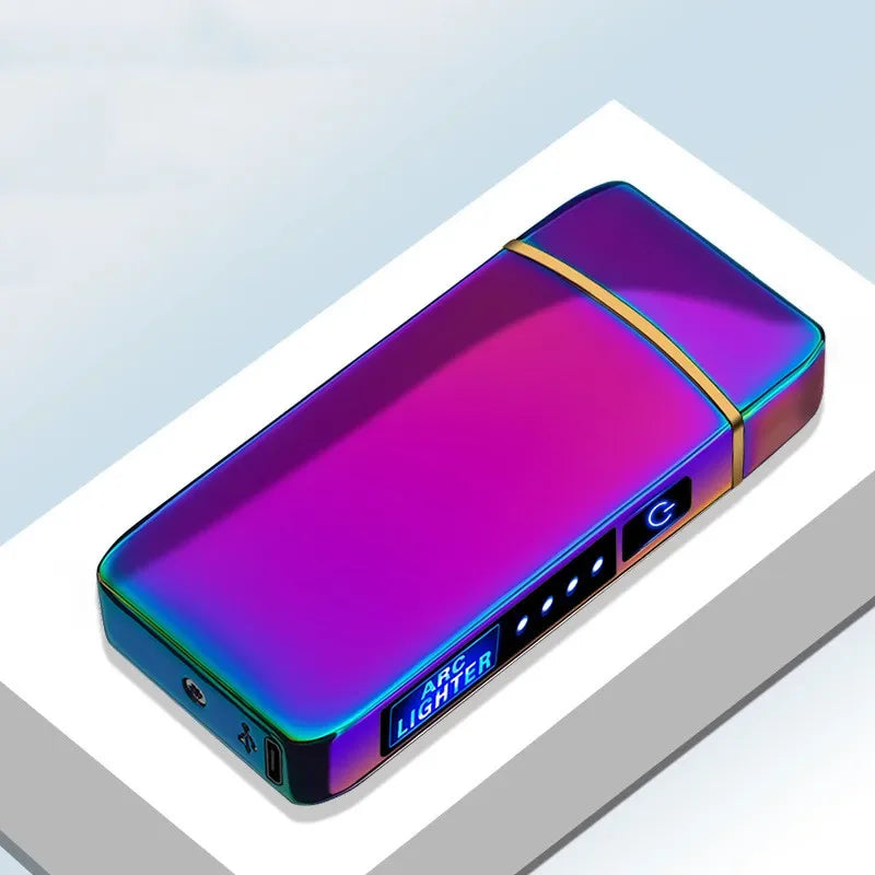 Elektroniske Vindtette Lightere – Oppladbar USB Plasmalighter