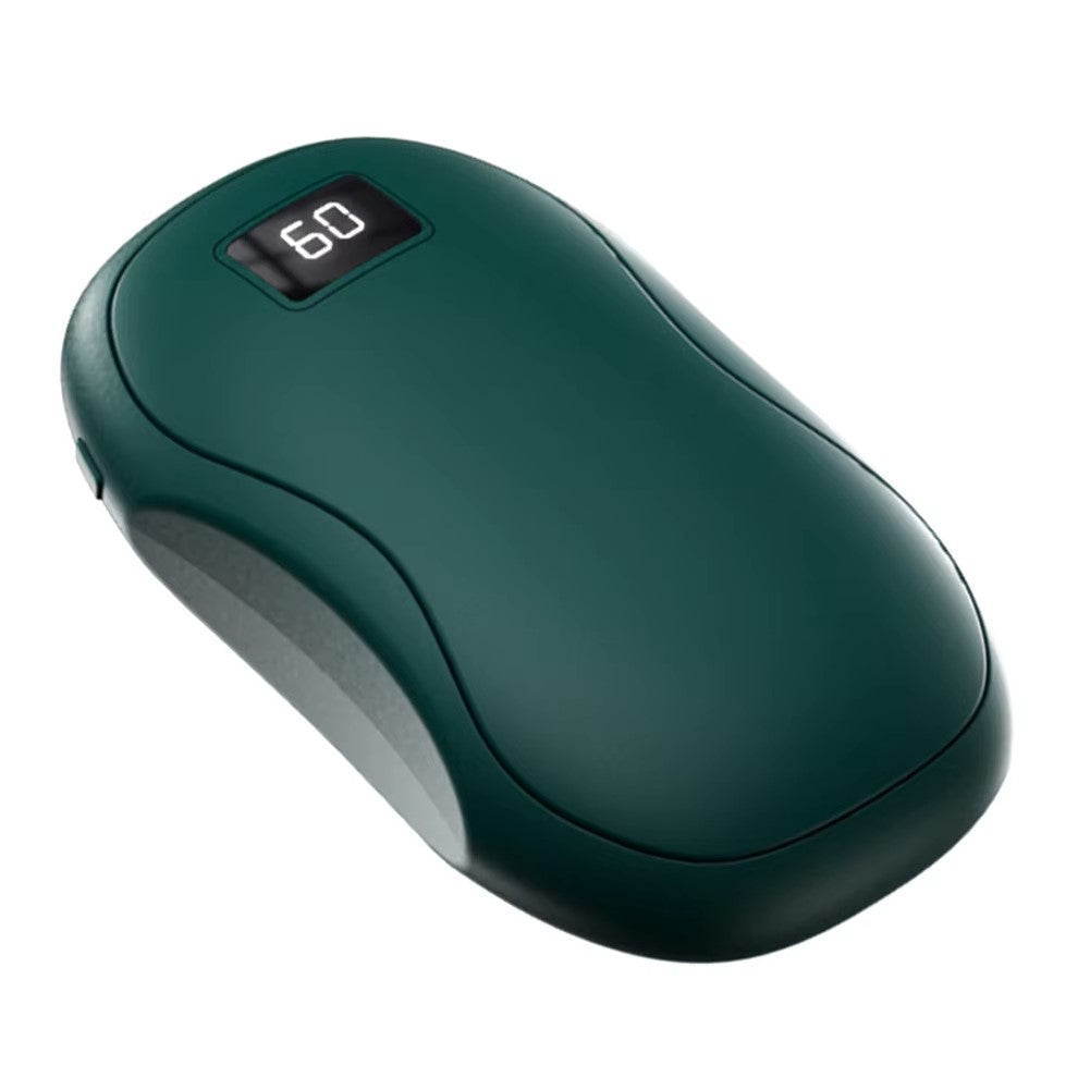Håndvarmer og powerbank 3500 mAh med digitalt display