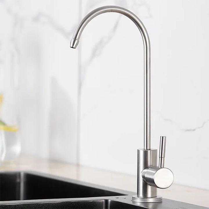 AquaFlow roterbar vannrenserkran i rustfritt stål 304