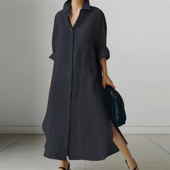 Elegant og Allsidig Sommerkjole i Maxi-lengde