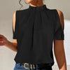 Elegante Damenbluse mit betonten Schultern