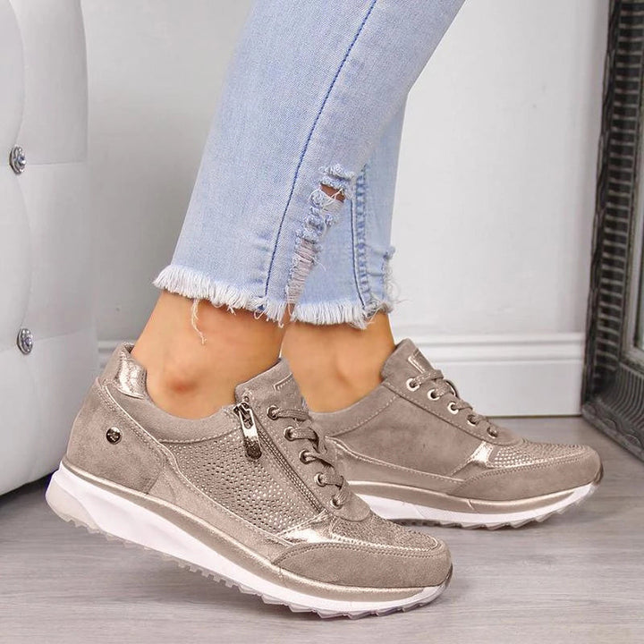 Orthopedic Breathable Sneakers with Zipper