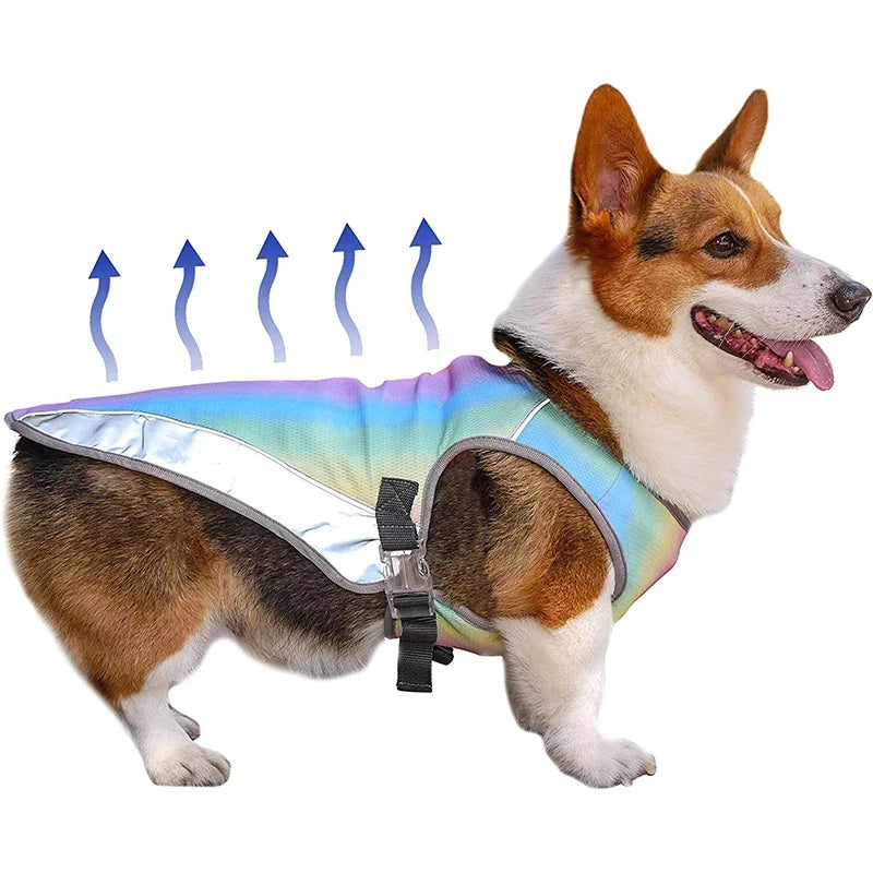 PawLux Ultra-Cool hundevest | Pustende og UV-beskyttende hundejakke for varmt vær