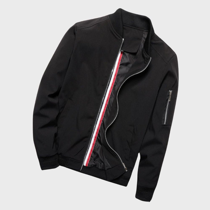Lightweight bomber jacket for men