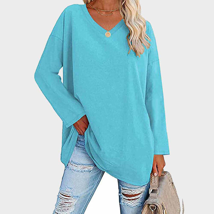 Elegant long-sleeved top