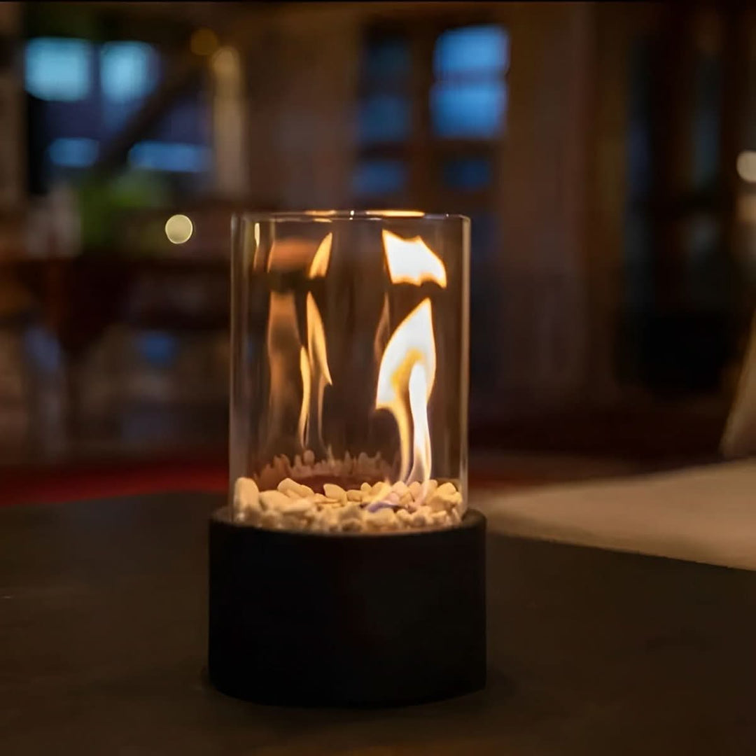 SleekFlame – Røykfri bordpeis for elegant bruk inne og ute