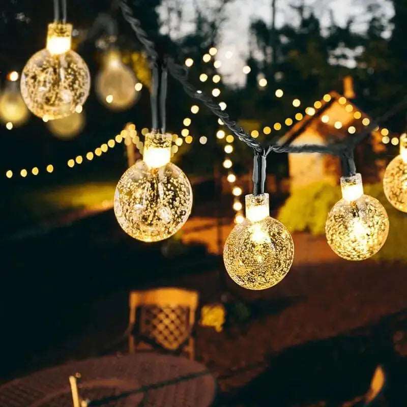 LumiSphere Dekorative Hagelys | Energibesparende LED-lys for hage og terrasse