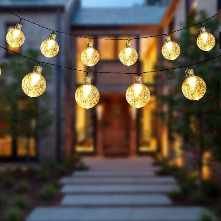 LumiSphere Dekorative Hagelys | Energibesparende LED-lys for hage og terrasse