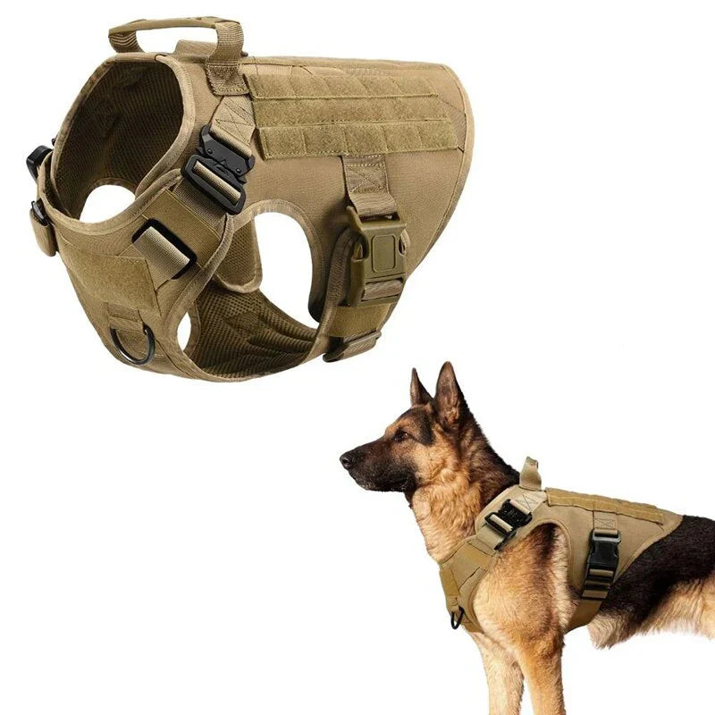 Tactical dog harness without pull
