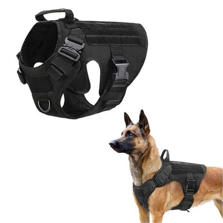Tactical dog harness without pull