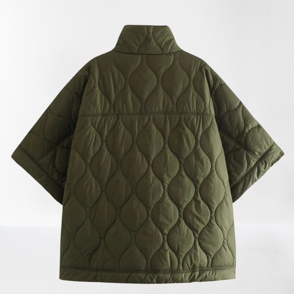 Versatile short-sleeved women's coat