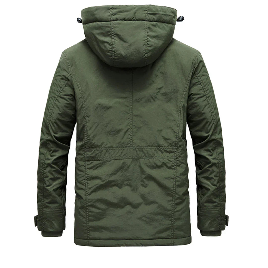 Stilvolle Winterjacke mit Kapuze für Herren