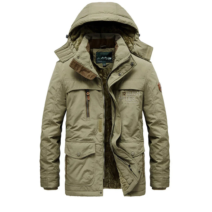 Stilvolle Winterjacke mit Kapuze für Herren