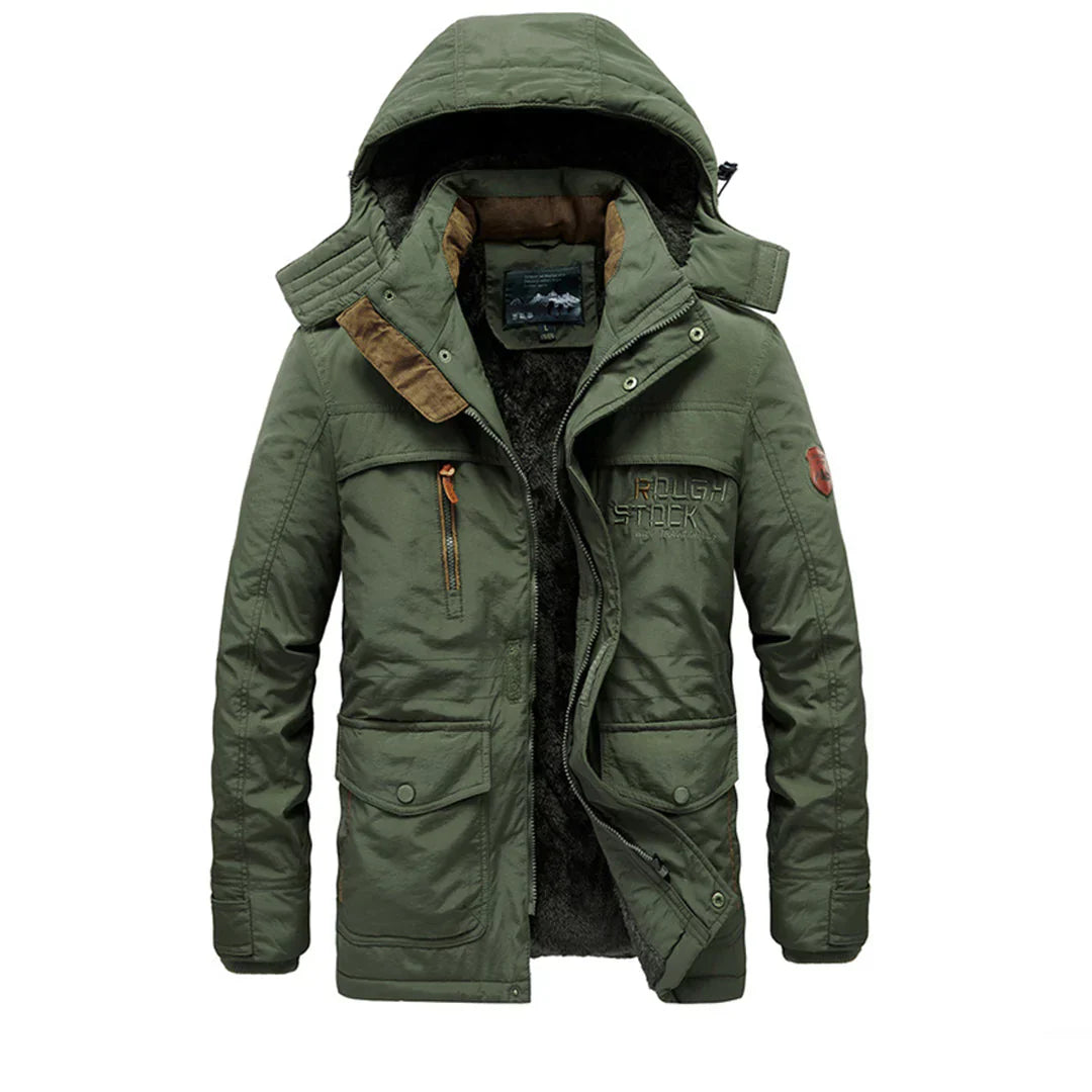 Stilvolle Winterjacke mit Kapuze für Herren