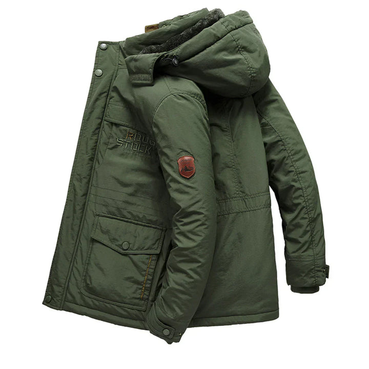 Stilvolle Winterjacke mit Kapuze für Herren